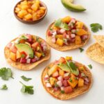 Peach Salsa Tostadas Recipe