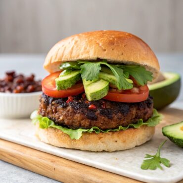 Easy Black Bean Burger Recipe