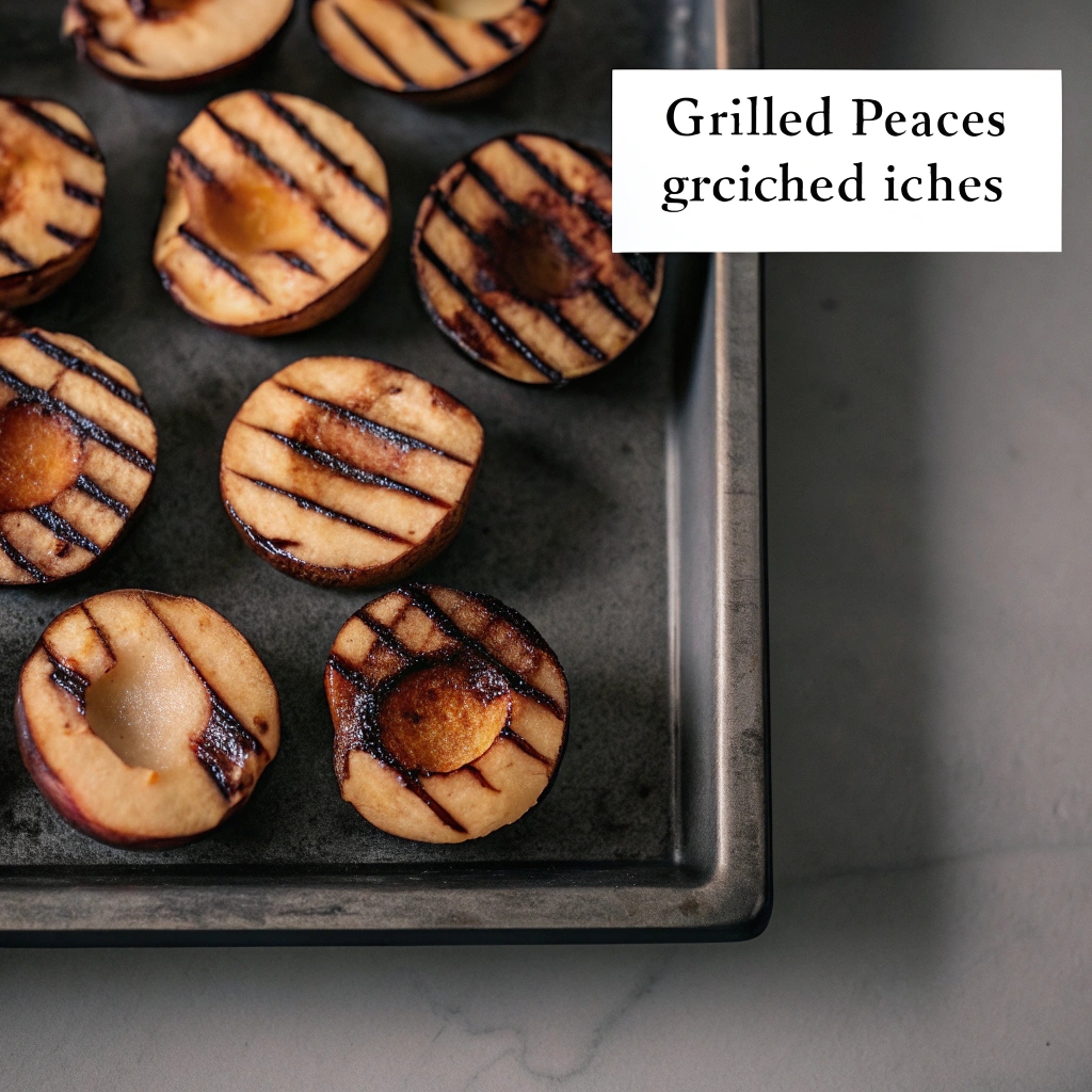 Grilled Peaches Recipe