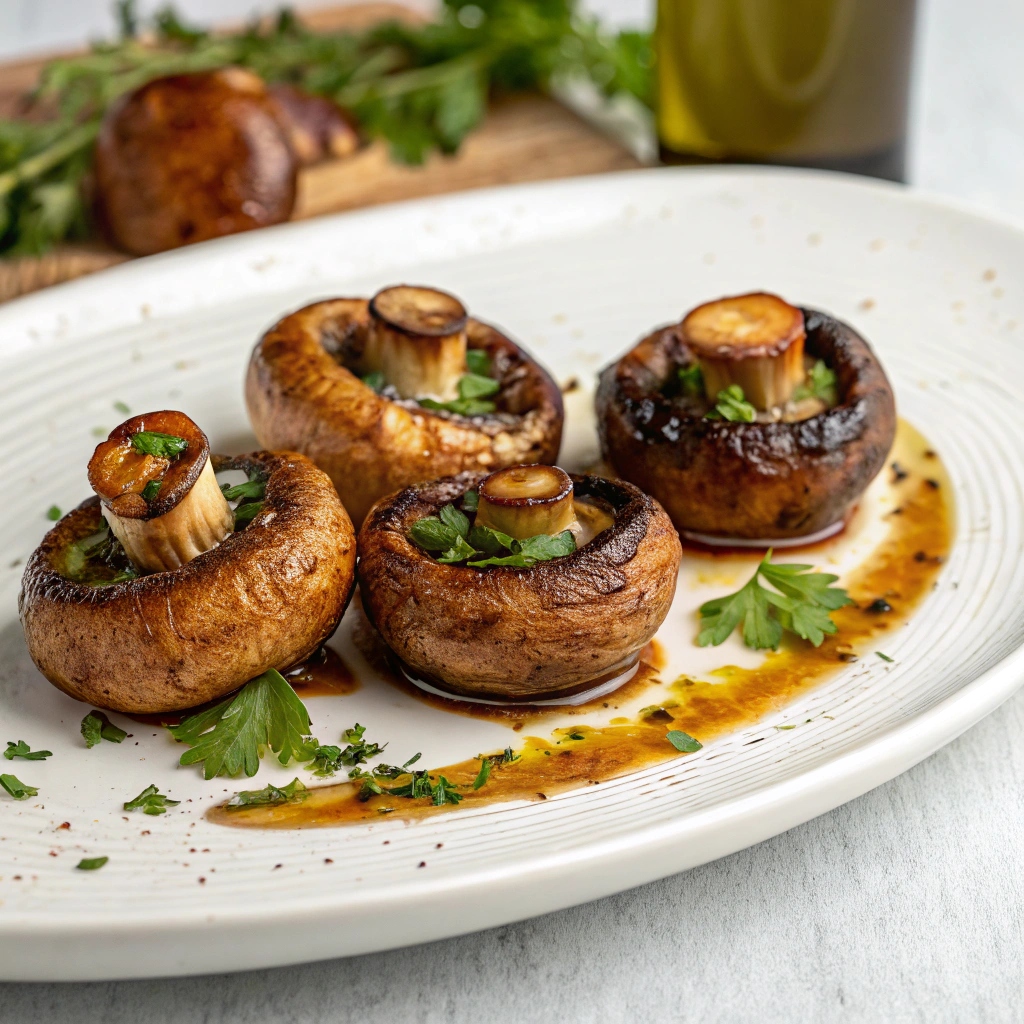 Roasted Mushrooms Recipe