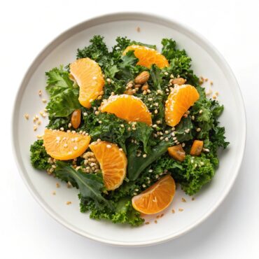 Sesame & Orange Kale Salad