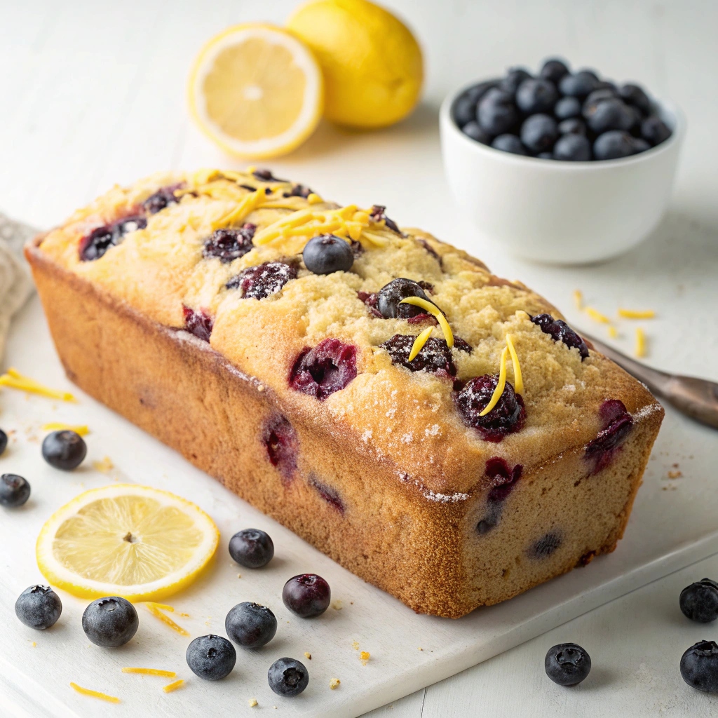 Lemon Blueberry Bread Recipe