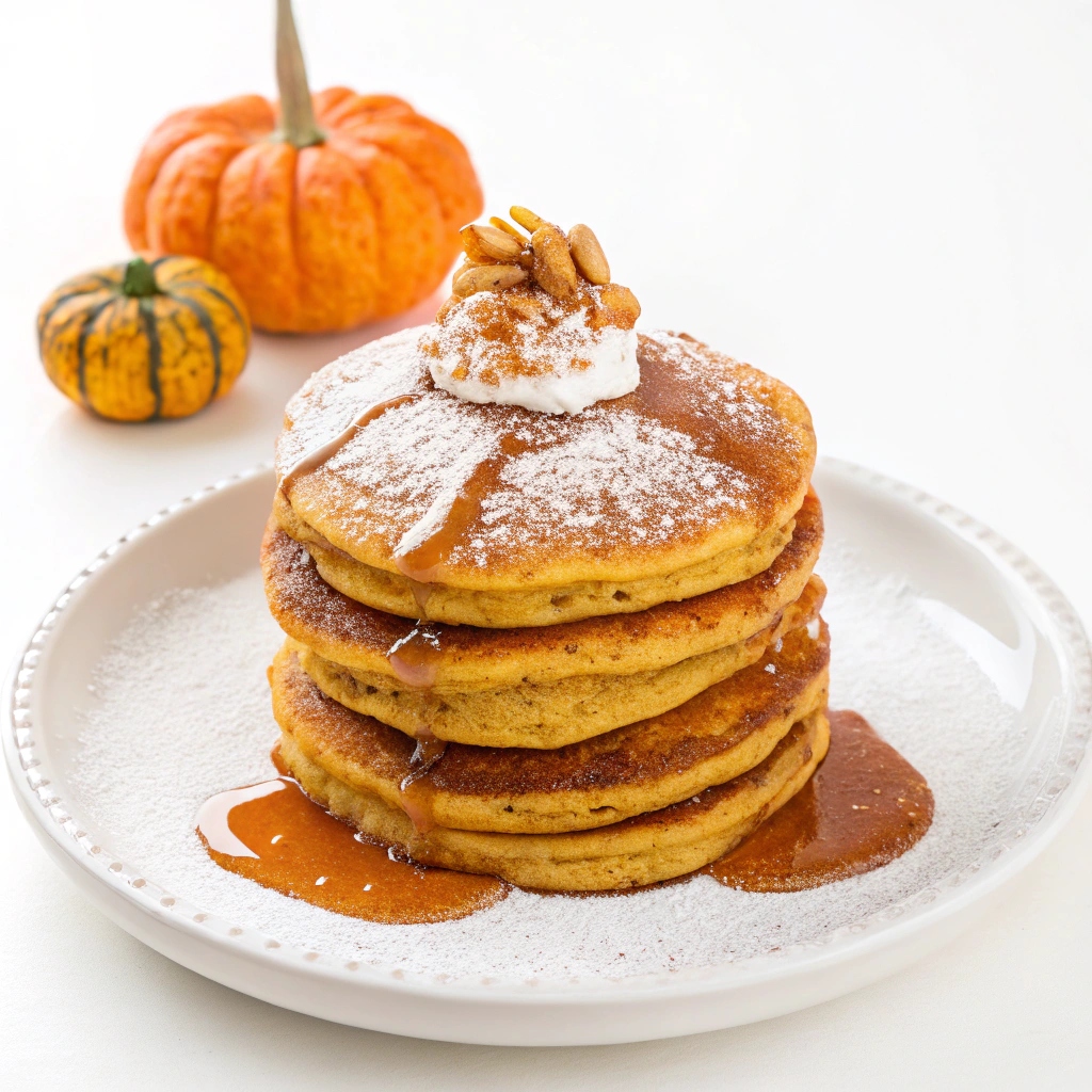 Vegan Pumpkin Pancakes