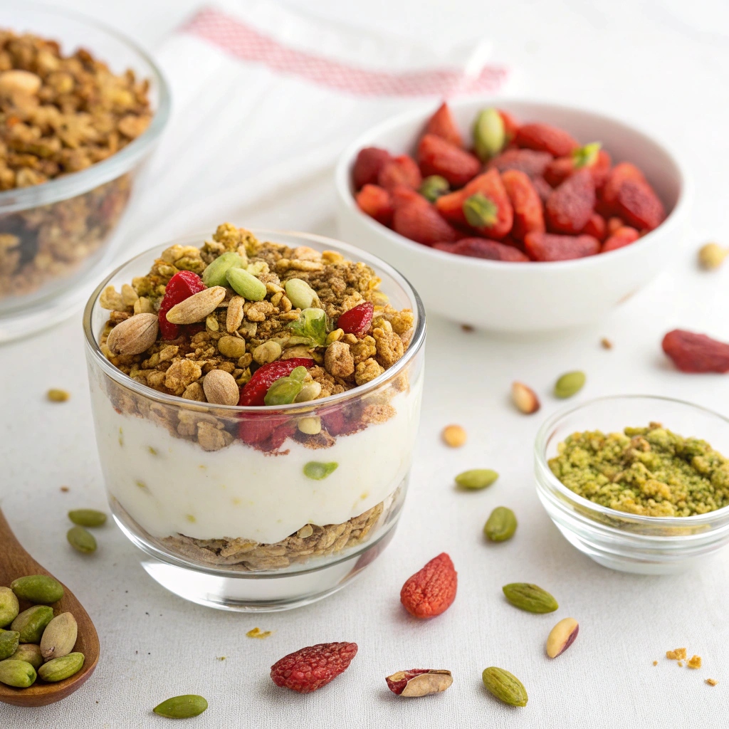 Pistachio Goji Berry Granola