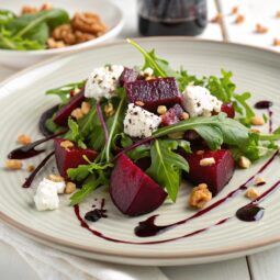 Beet Salad with Goat Cheese and Balsamic Recipe