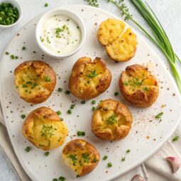 Crispy Smashed Potatoes Recipe