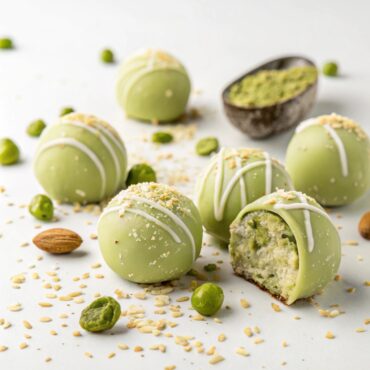 Vegan Pistachio Coconut Truffles Recipe
