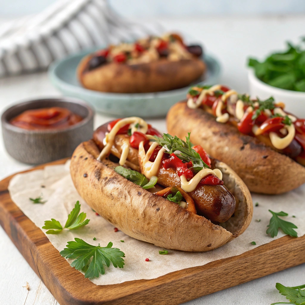 Portobello Mushroom Dogs