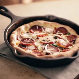 Cast Iron Skillet Pizza Recipe