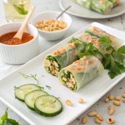 Peanut Summer Rolls