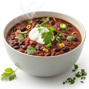 Black Bean Chili Recipe