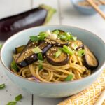 Ginger Miso Eggplant Noodles Recipe