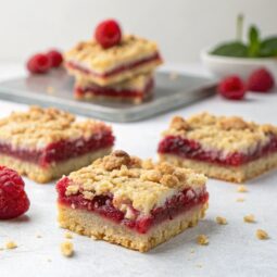 Raspberry Crumble Bars