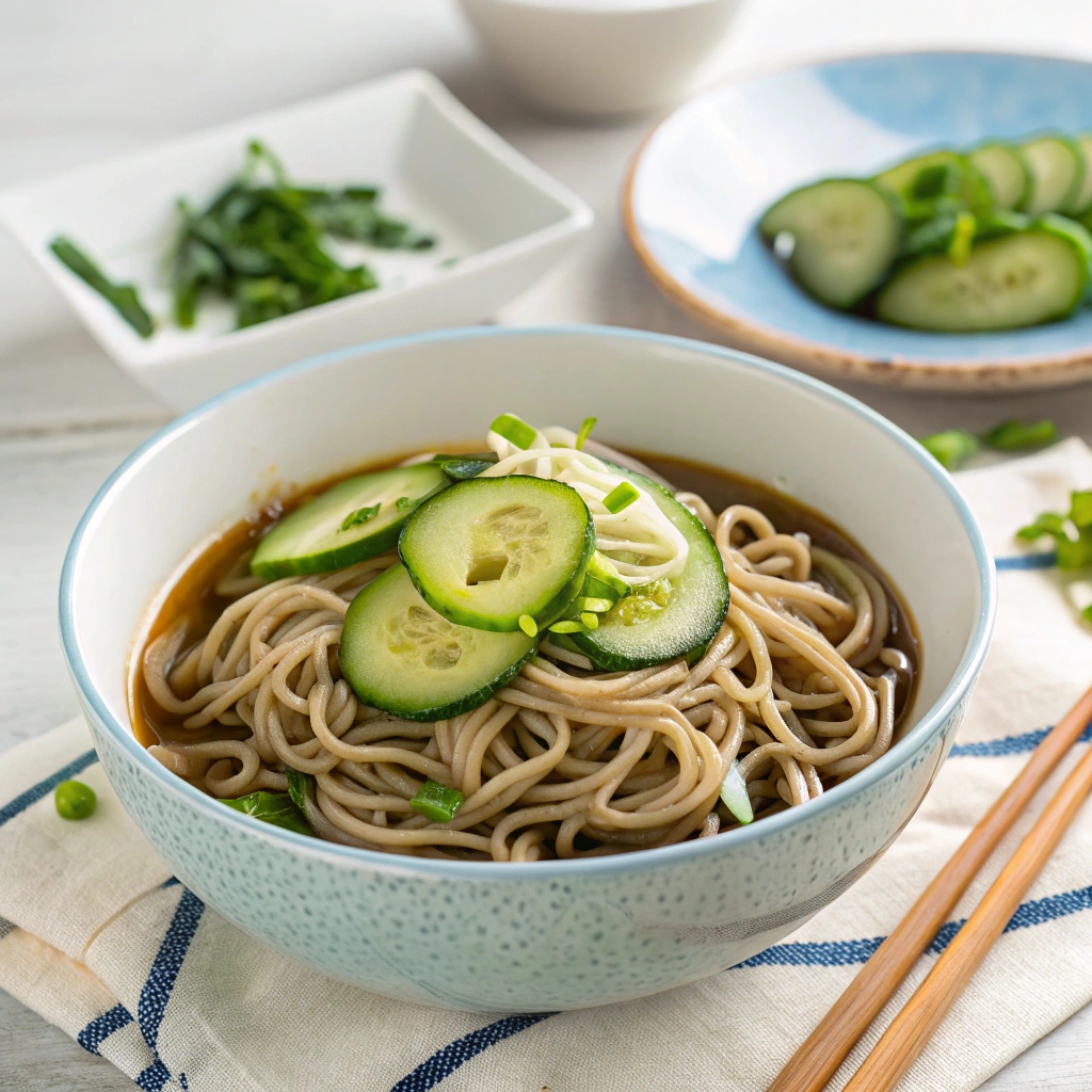 Cold Cucumber Soba
