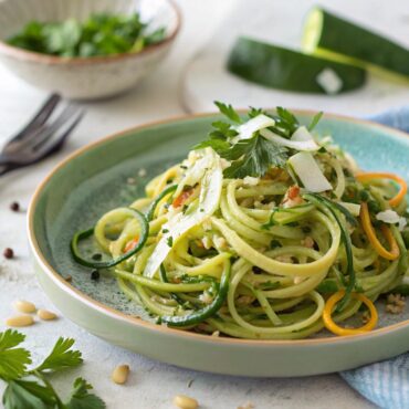 Zucchini Coconut Noodles