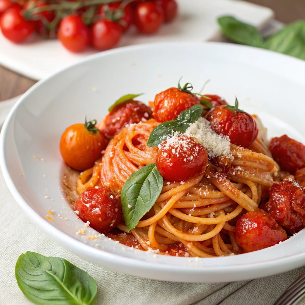 Cherry Tomato Pasta Recipe