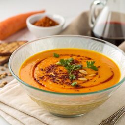 Roasted Carrot Turmeric Soup