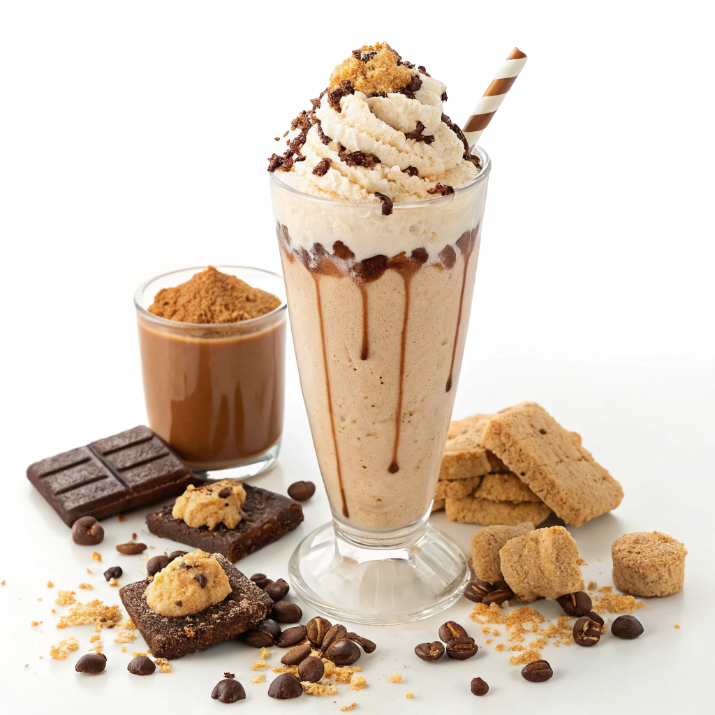 PB Cookie Dough Vegan Milkshake Recipe