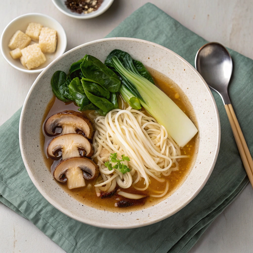 Ingredients for Vegan Ramen