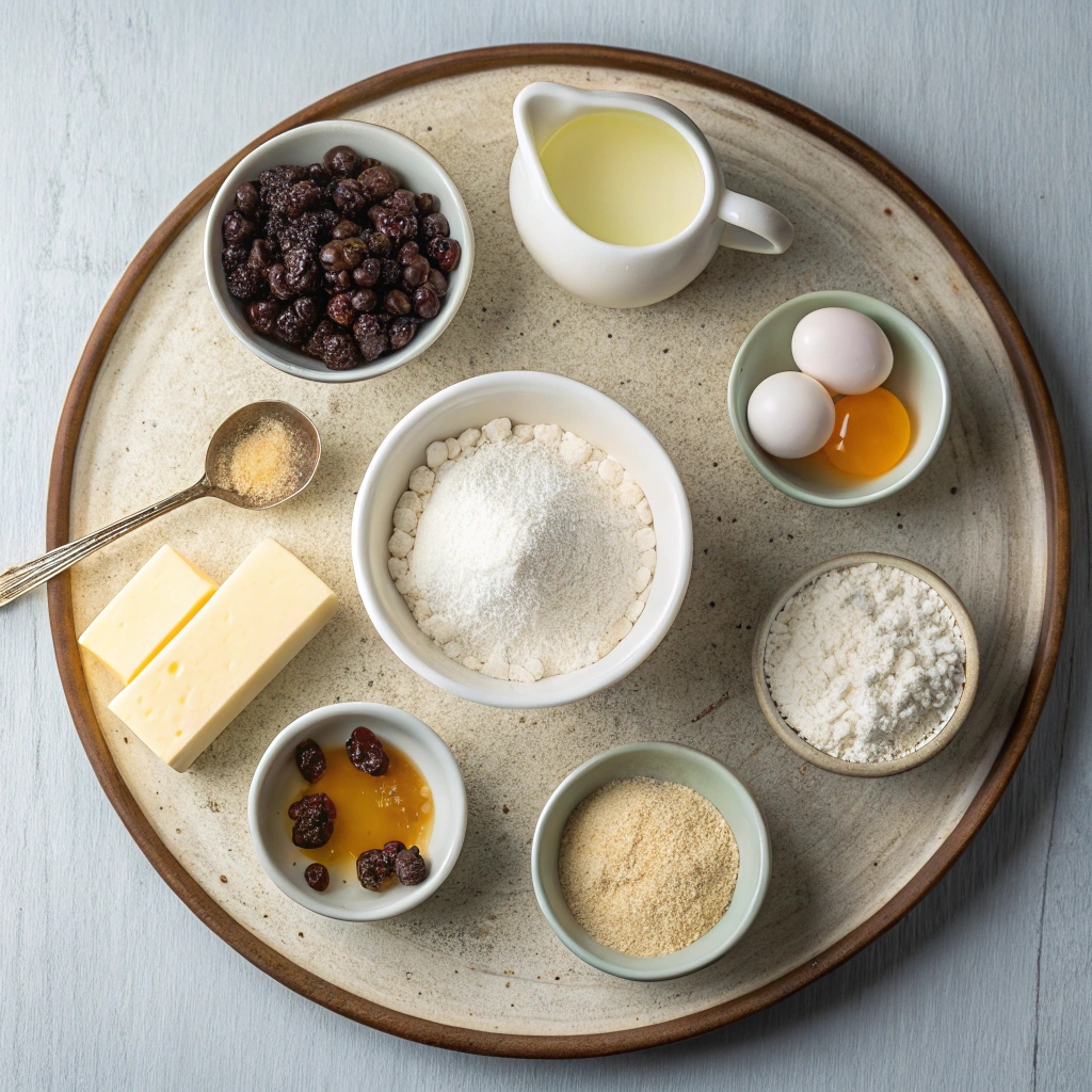 Ingredients for Irish Soda Bread