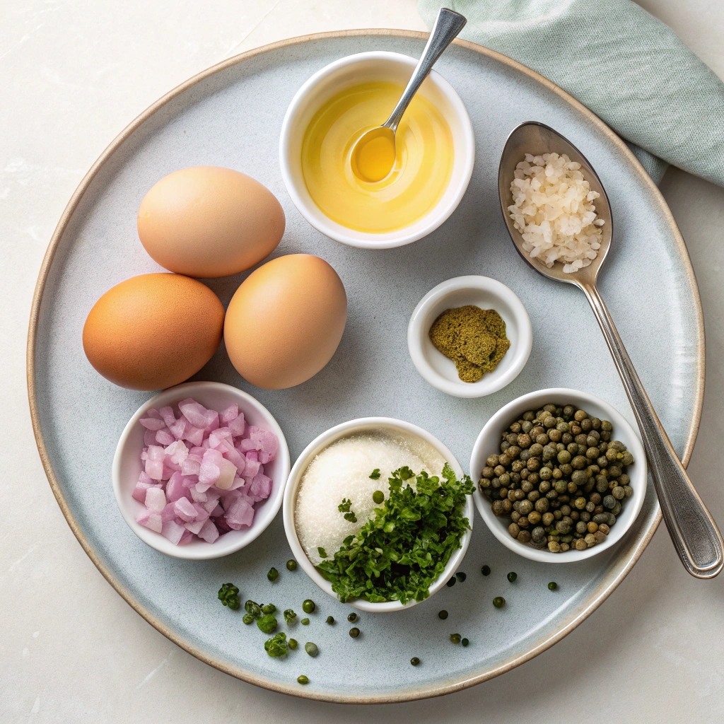 Ingredients for the Best Egg Salad