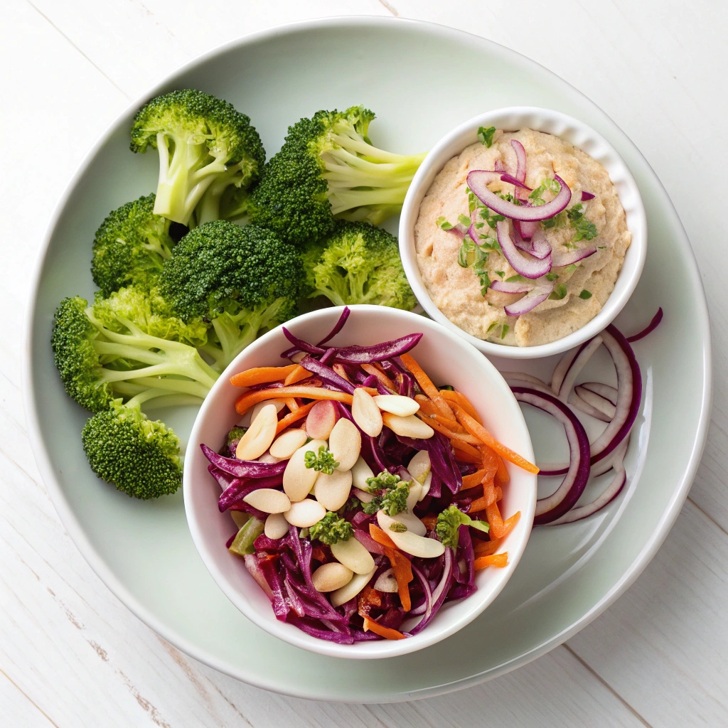 Fresh & Crunchy Broccoli Slaw Ingredients