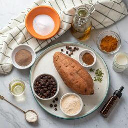 Ingredients for Vegan Chocolate Cake