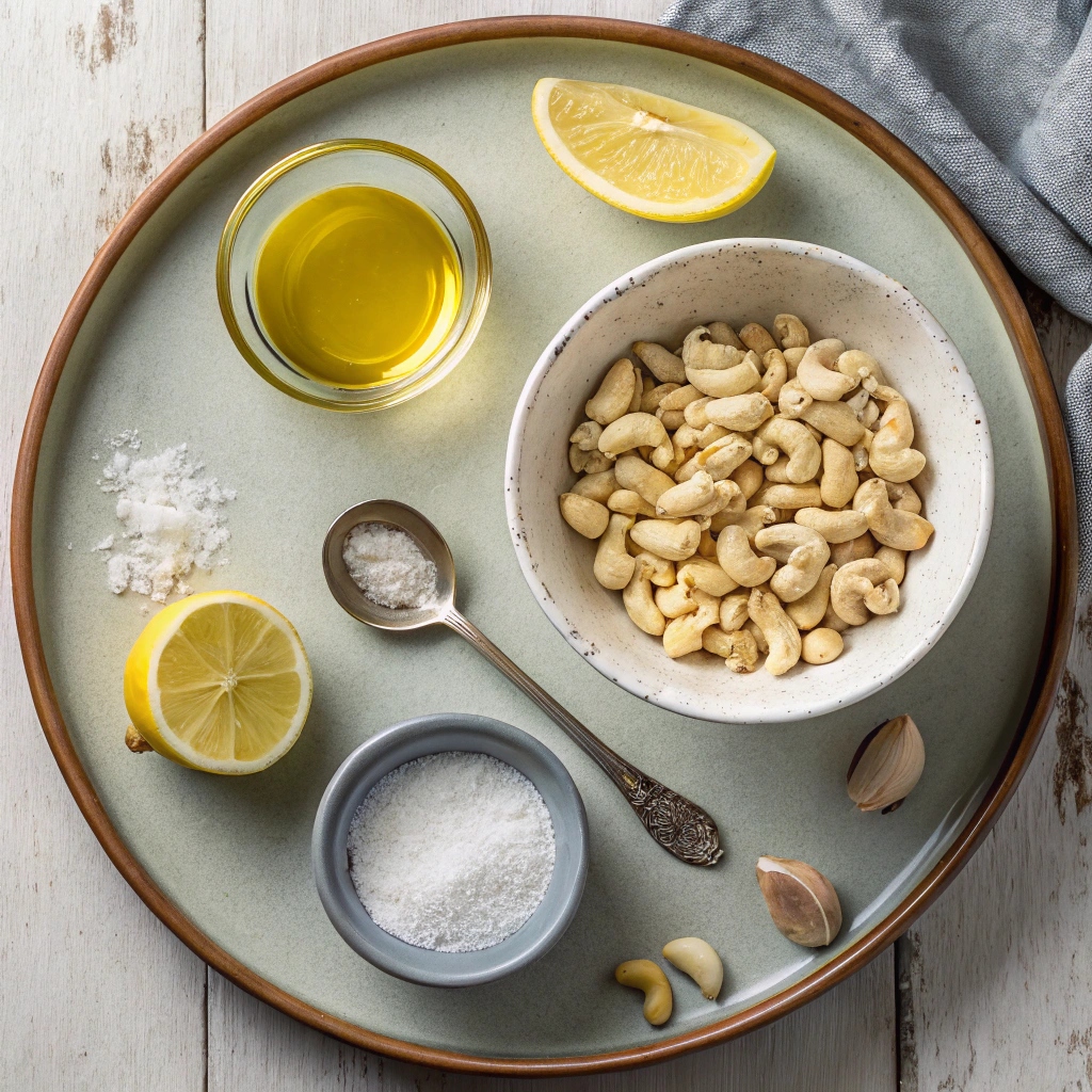 Ingredients for Cashew Cream