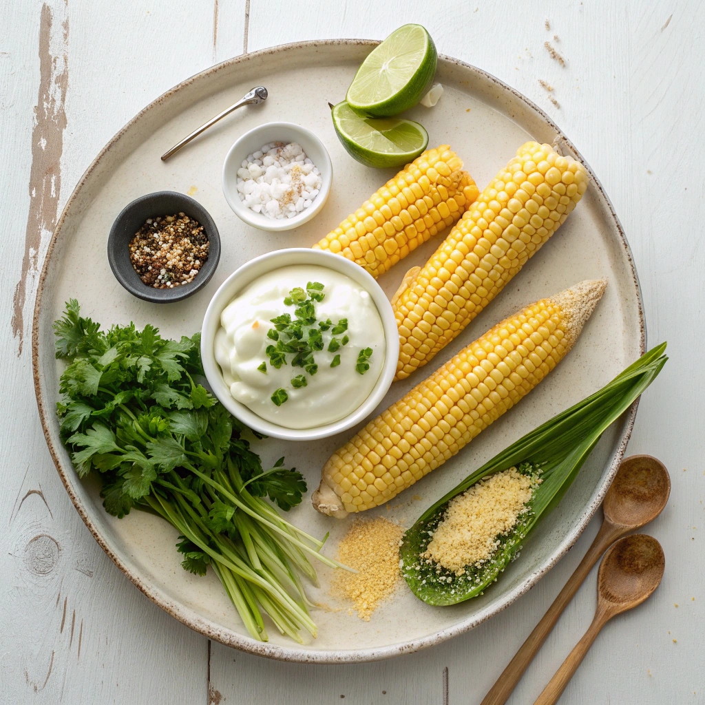 Fresh & Flavorful Ingredients for Corn Dip