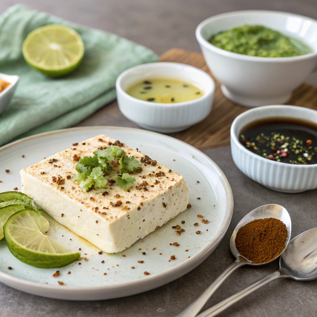 Ingredients for Grilled Tofu