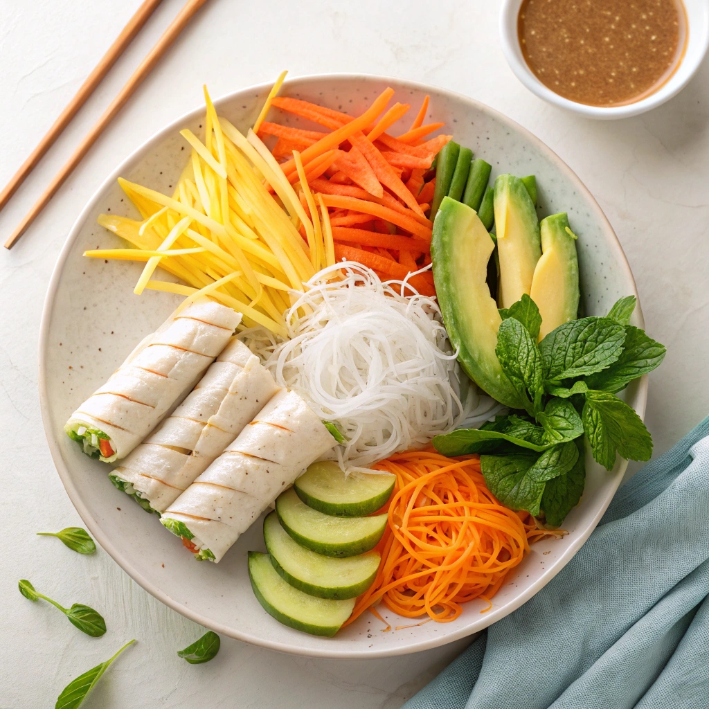 Fresh Spring Rolls Ingredients