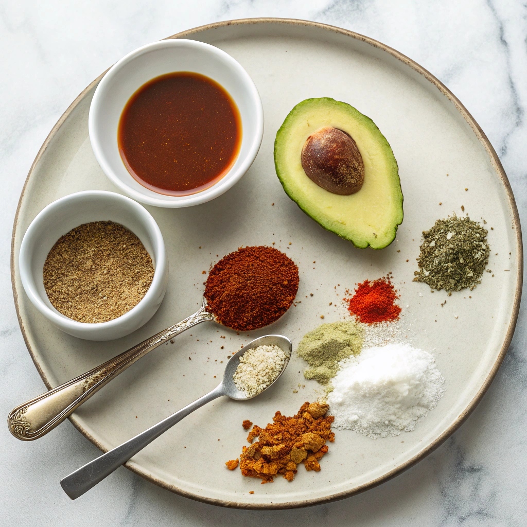 Ingredients for Homemade Enchilada Sauce