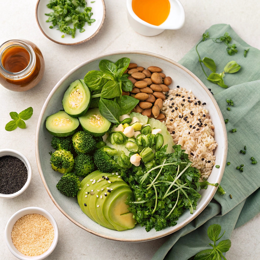 Brussels Sprout, Broccoli & Avocado Rice
