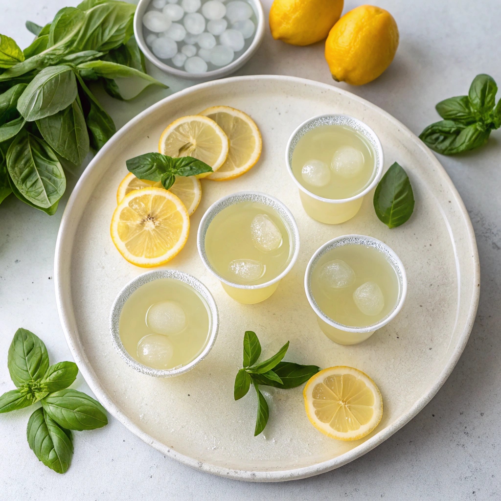 Fresh & Zesty Lemonade Ingredients