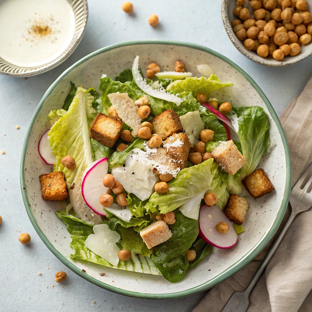 Step-by-Step Caesar Salad Instructions