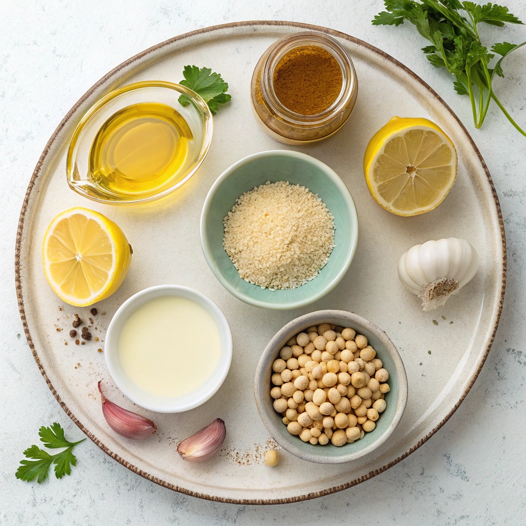 Ingredients for Tahini Sauce