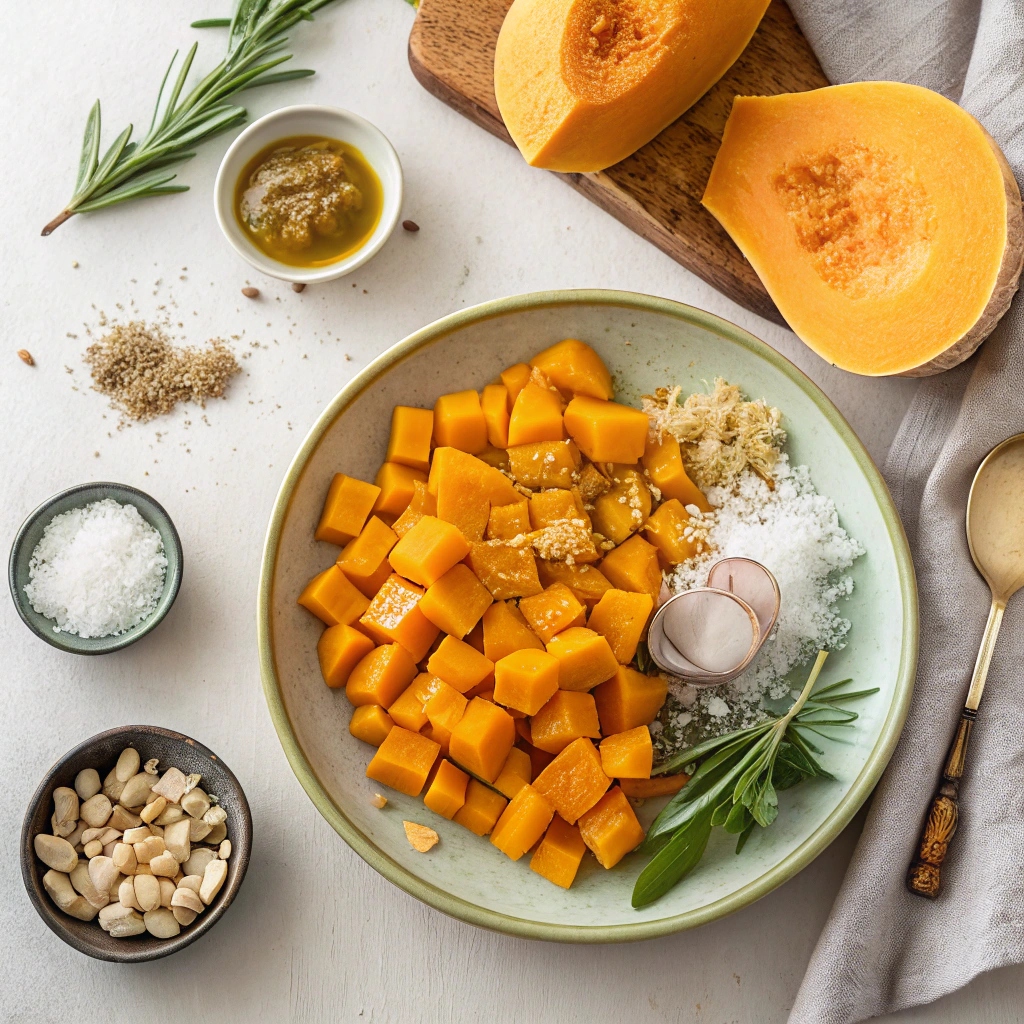 Ingredients for Butternut Squash Soup