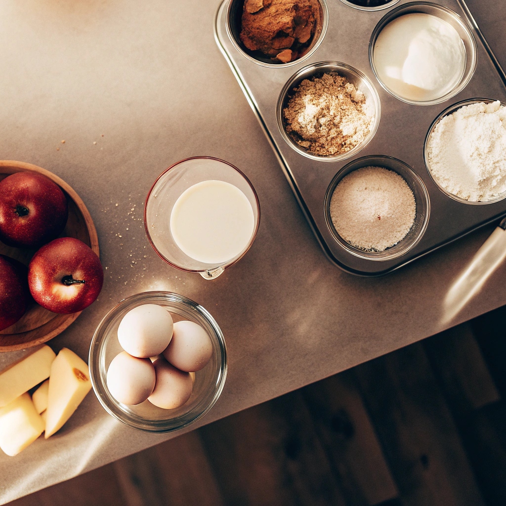 Ingredients for Perfect Chocolate Chip Muffins