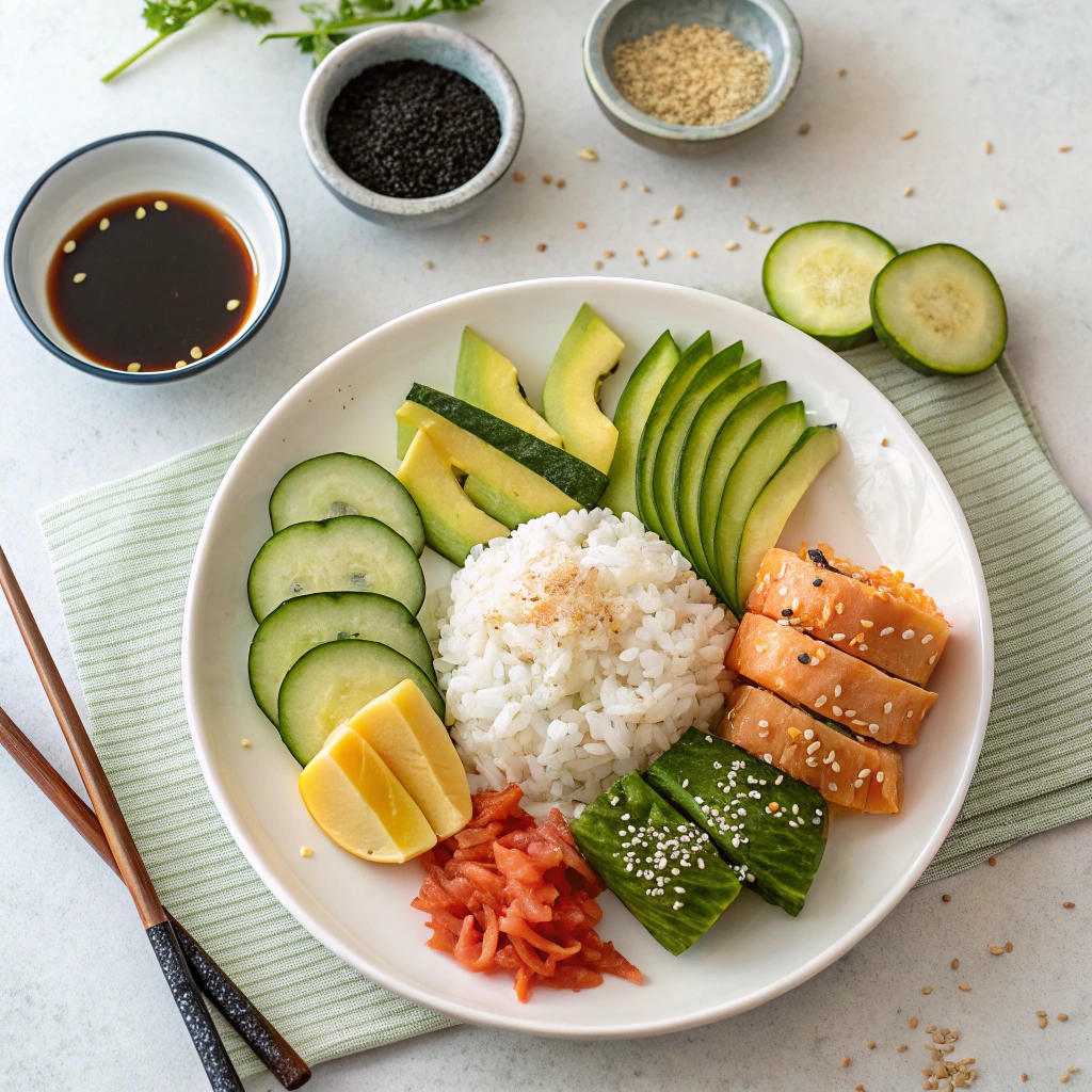 Fresh & Flavorful Ingredients for Nori Wraps