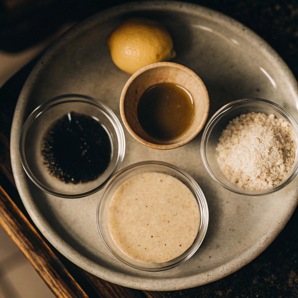 Ingredients for Tahini Dressing