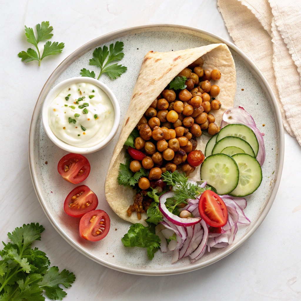 Ingredients for Shawarma Wraps