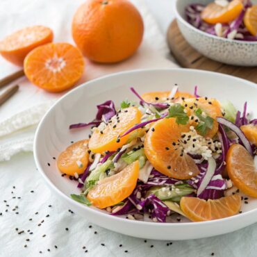 Sesame Clementine & Cabbage Salad