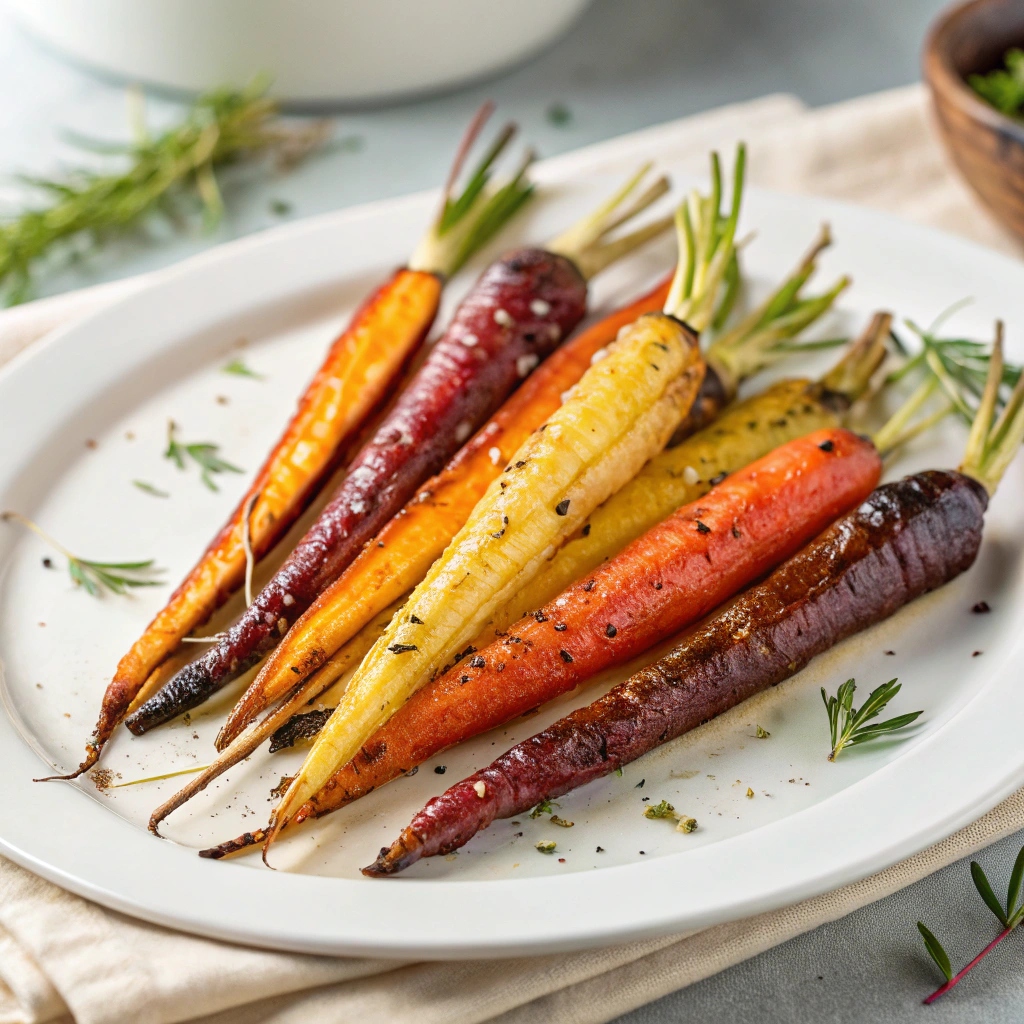 Roasted Rainbow Carrots Recipe