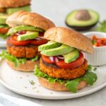 Sweet Potato Veggie Burgers Recipe