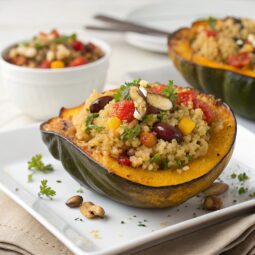 Quinoa Stuffed Acorn Squash Recipe