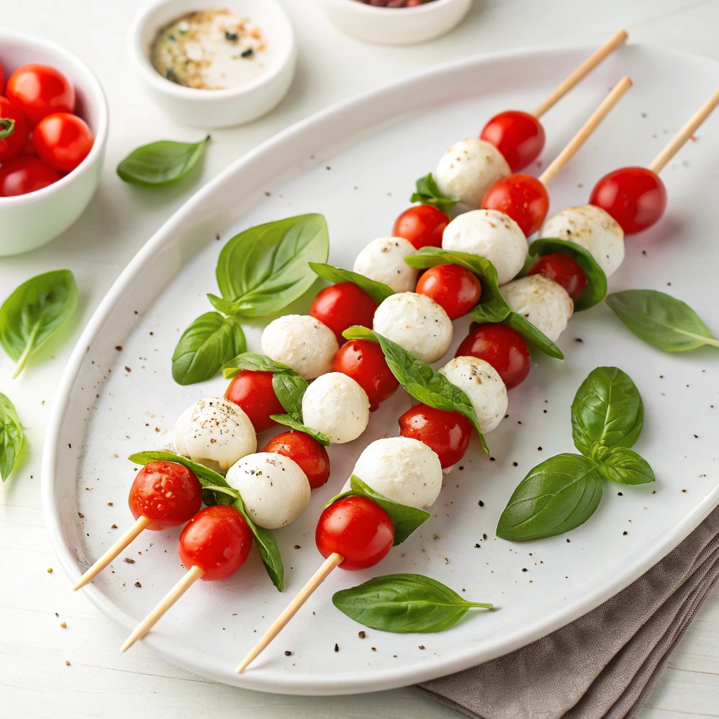 Caprese Skewers Recipe