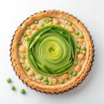 Leek Almond Chickpea Tart Recipe