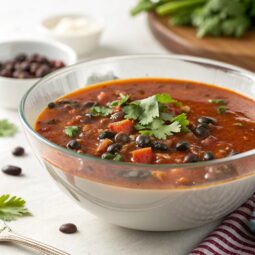 Spicy Black Bean Soup