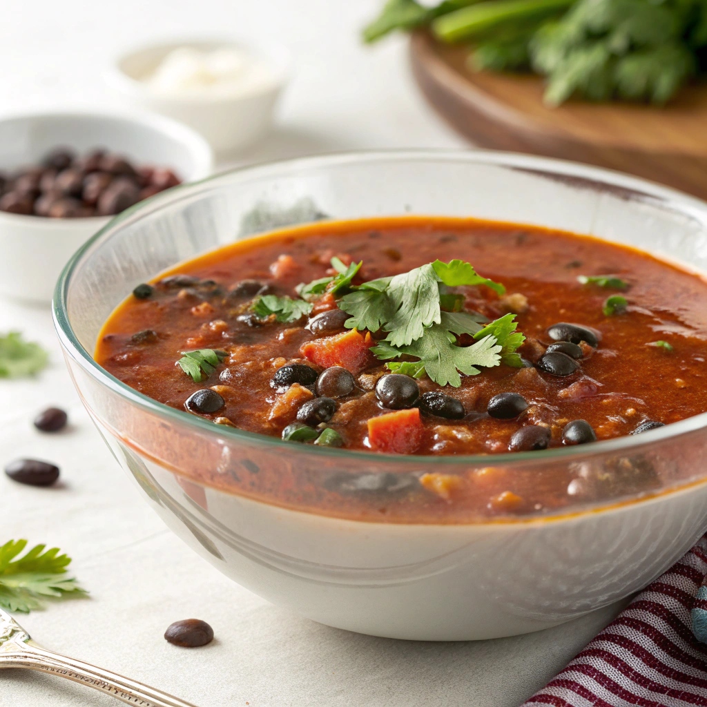 Spicy Black Bean Soup