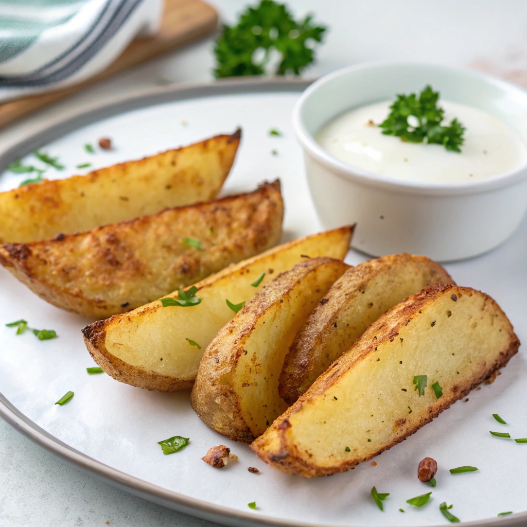 Baked Potato Wedges Recipe